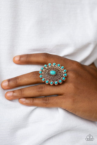 Paparazzi Mesa Mandala - Copper Ring