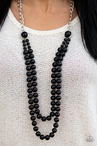 Paparazzi Endless Elegance - Black Necklace