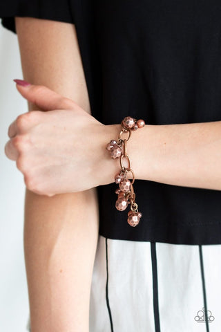 Paparazzi Make do in Malibu Copper Bracelet