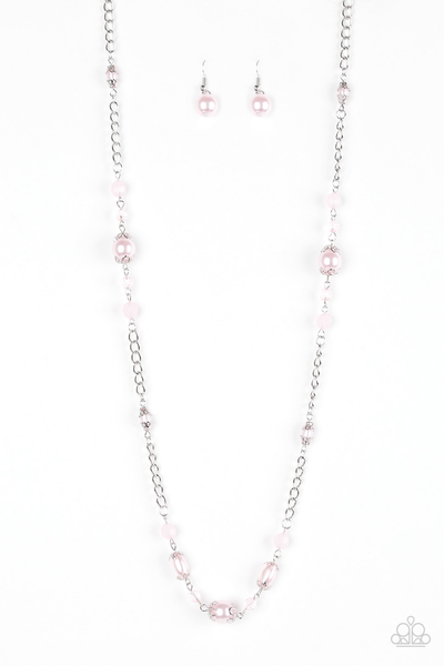 Paparazzi Magnificently Milan - Pink Necklace