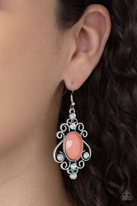 Paparazzi Tour de Fairytale - Orange Earrings