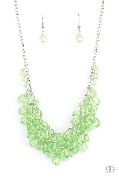 Paparazzi Let The Festivities Begin - Green Necklace