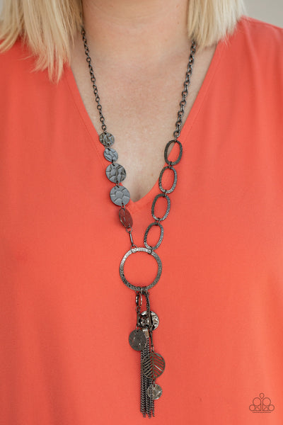 Paparazzi Trinket Trend - Black Necklace