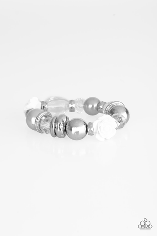 Paparazzi Here I Am - Silver Bracelet