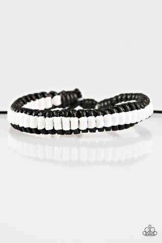 Paparazzi Trail Tracker - White Bracelet