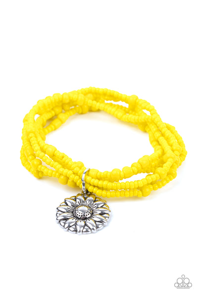 Badlands Botany Yellow Bracelet