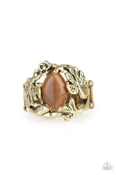 Paparazzi Tropical Flora - Brass Ring