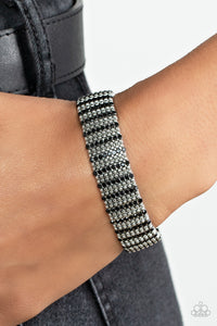 Paparazzi The GRIT Factor Black Bracelet