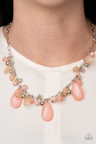 Paparazzi Seaside Solstice - Pink Necklace