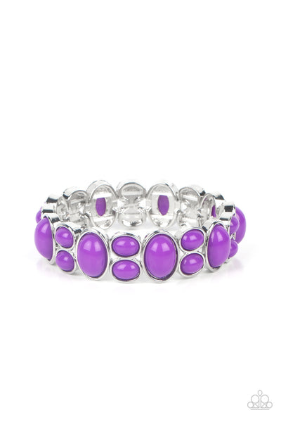 Paparazzi Tic Tac Dance - Purple Bracelet