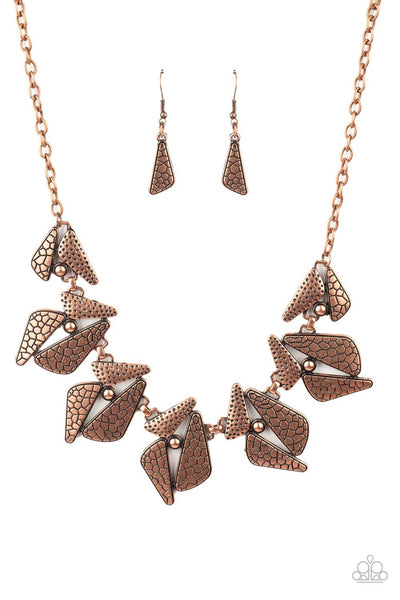 Paparazzi Extra Expedition Copper Necklace