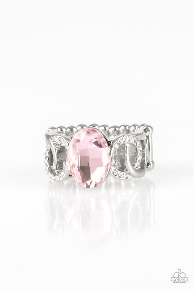 Paparazzi Supreme Bling - Pink Ring