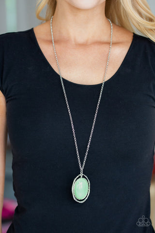 Paparazzi Harbor Harmony - Green Necklace