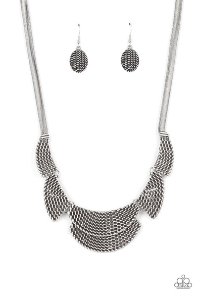 Paparazzi Empress Empire - Silver Necklace