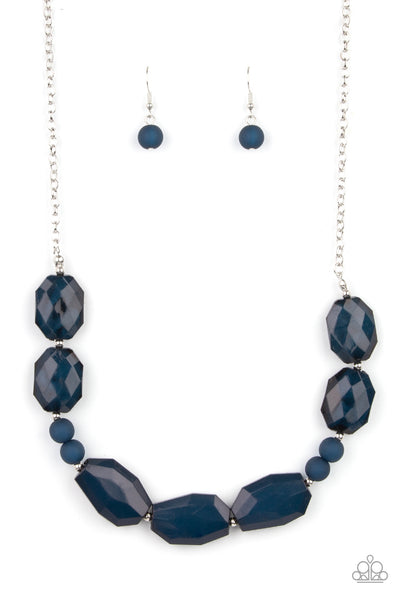 Paparazzi Melrose Melody Blue Necklace