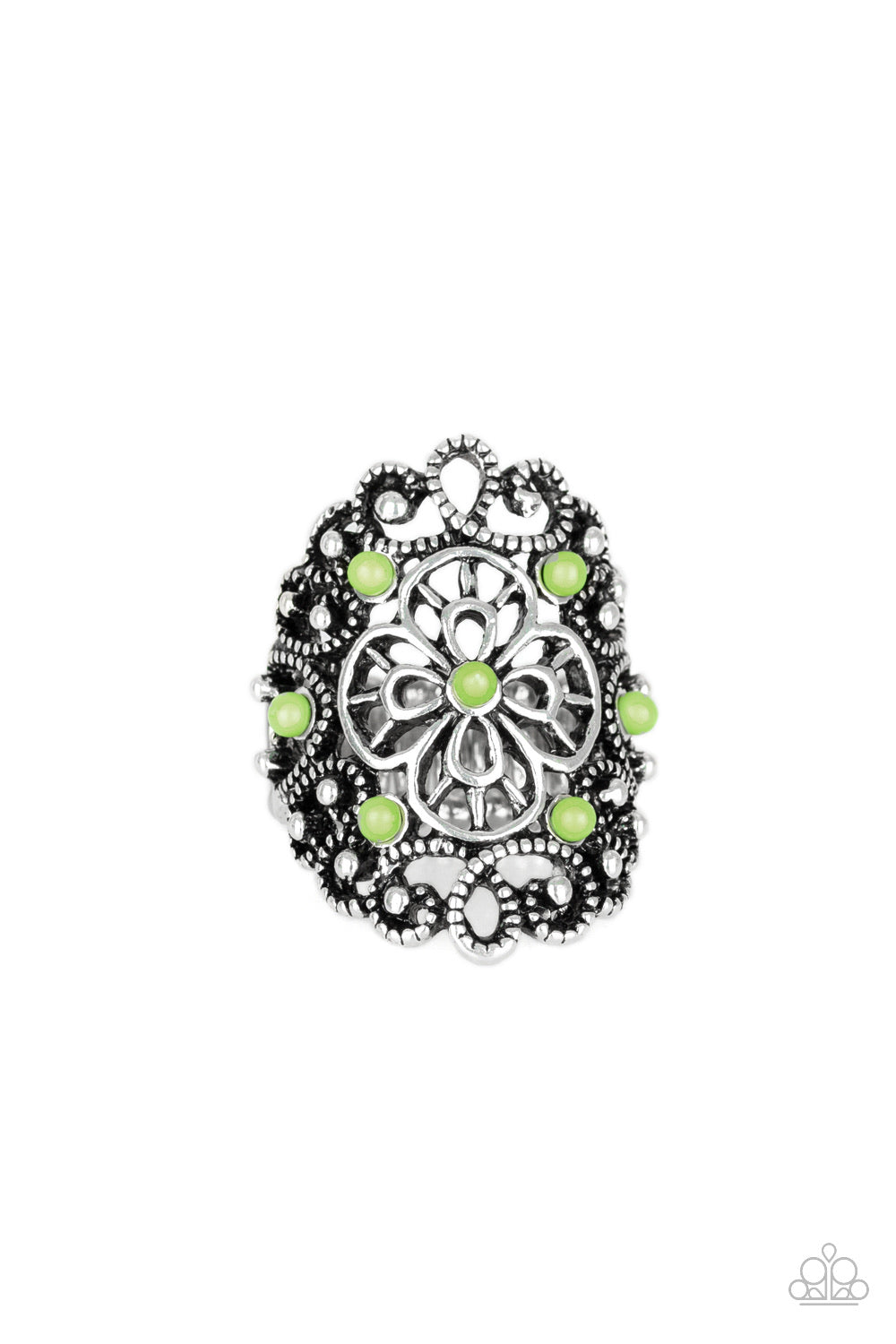 Paparazzi Floral Fancies - Green Ring