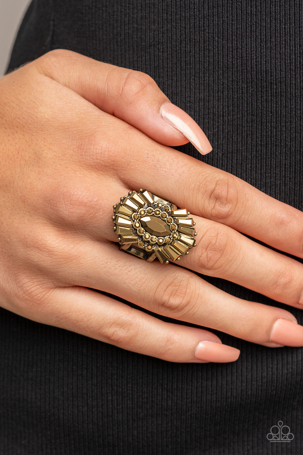 Paparazzi Daringly Deco - Brass Ring