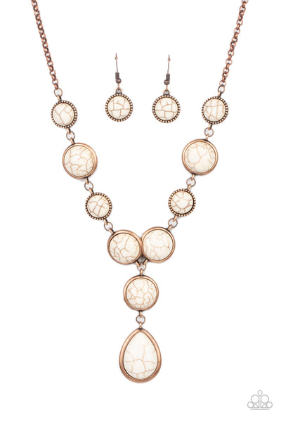 Paparazzi Terrestrial Trailblazer - Copper Necklace