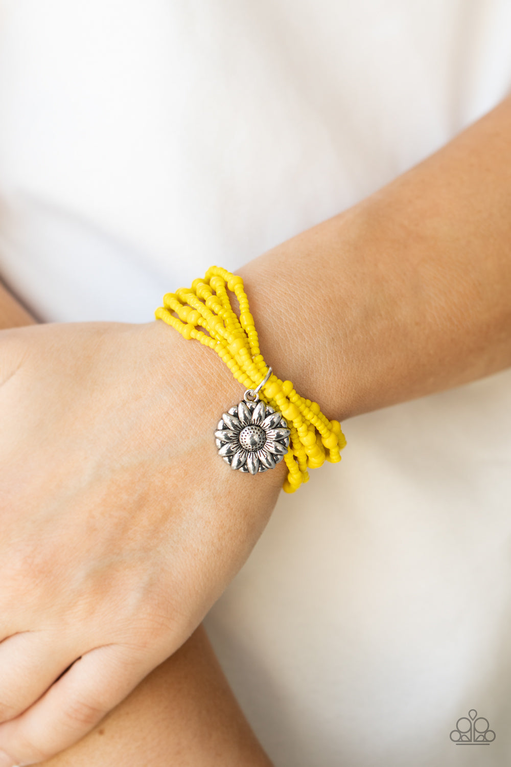 Badlands Botany Yellow Bracelet