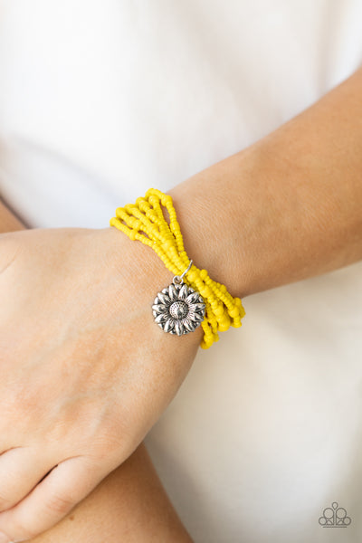 Badlands Botany Yellow Bracelet