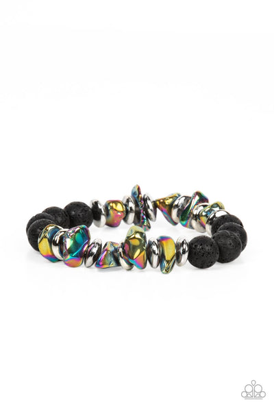 Paparazzi Volcanic Vacay - Multi Bracelet