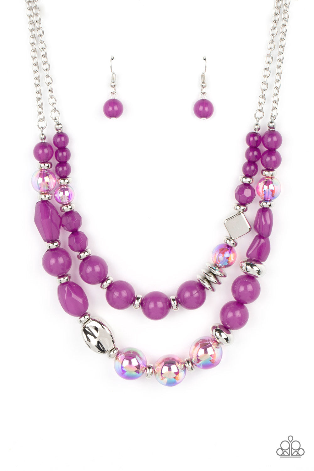 Paparazzi Mere Magic - Purple Necklace