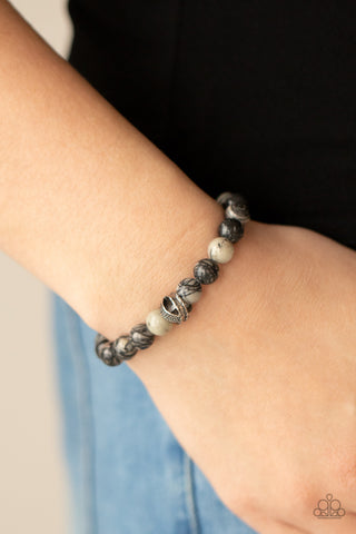 Paparazzi ZEN Commandments Black Bracelet