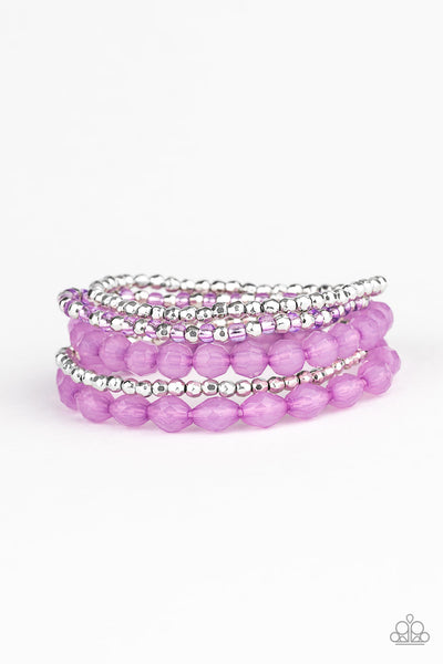 Paparazzi Sugary Sweet - Purple Bracelet