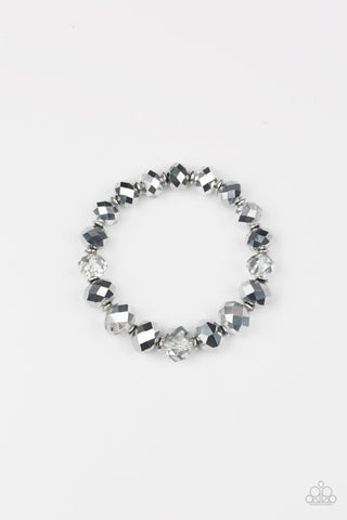 Paparazzi Beautifully Bewitching Silver Bracelet