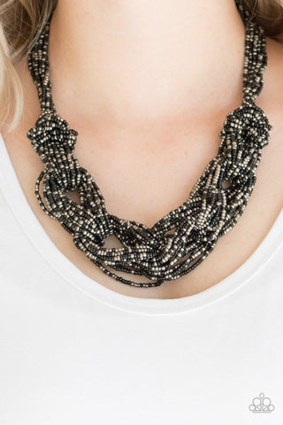 Paparazzi City Catwalk - Black Necklace