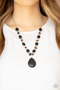 Paparazzi Desert Diva - Black Necklace