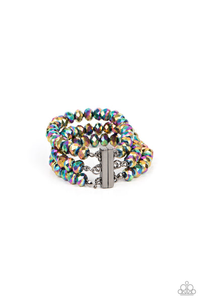 Paparazzi Supernova Sultry - Multi Oil Spill Bracelet