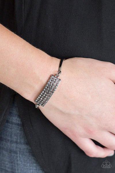 Paparazzi Top-Class Class Black Bracelet