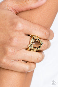 Paparazzi Tropical Flora - Brass Ring