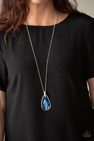 Paparazzi Maven Magic - Blue Necklace