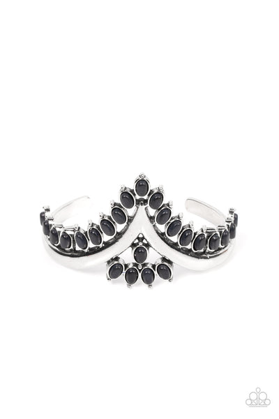 Paparazzi Teton Tiara - Black Cuff Bracelet