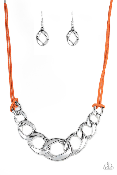 Paparazzi Naturally Nautical - Orange Necklace