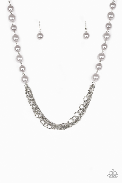Paparazzi Runaway Bridesmaid - Silver Necklace
