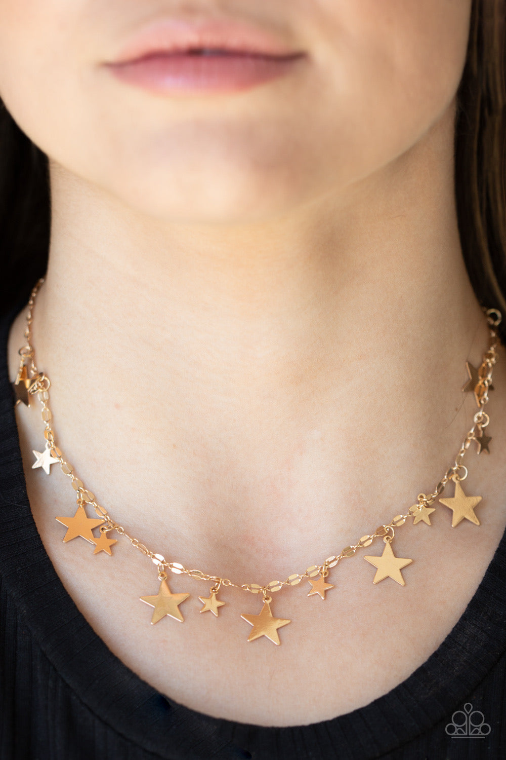 Paparazzi Starry Shindig Gold Necklace