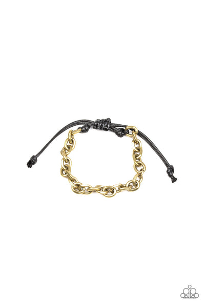 Paparazzi Rumble - Brass Bracelet