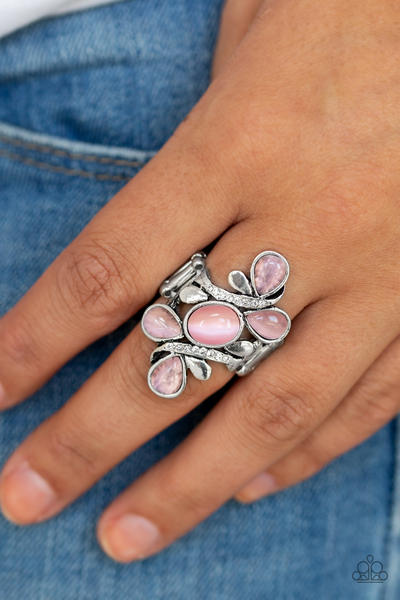 Paparazzi Bliss Out Pink Ring