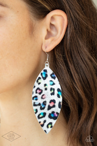 Paparazzi Once a CHEETAH, Always a CHEETAH - Multi Earrings