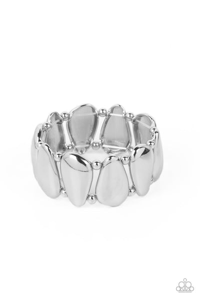 Paparazzi Classy Cave - Silver Bracelet