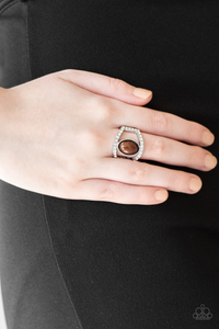 Paparazzi Radiating Riches - Brown Ring