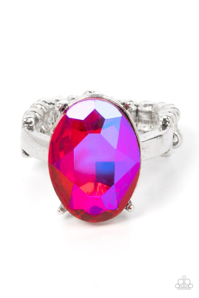 Paparazzi Updated Dazzle - Pink Ring