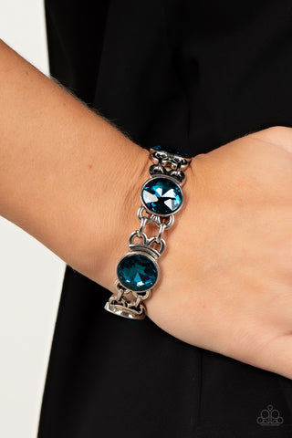 Paparazzi Devoted to Drama - Blue bracelet