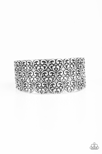 Paparazzi Eat Your Heart Out - Silver Bracelet