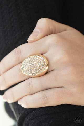 Paparazzi Bling Scene Gold Ring