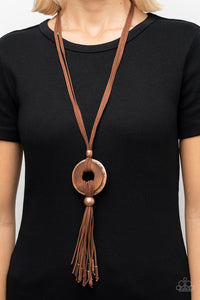 Paparazzi ARTISANS and Crafts - Copper Necklace