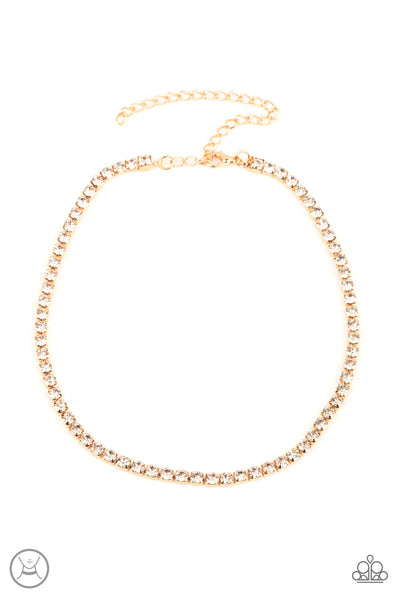 Paparazzi Starlight Radiance-Gold Necklace